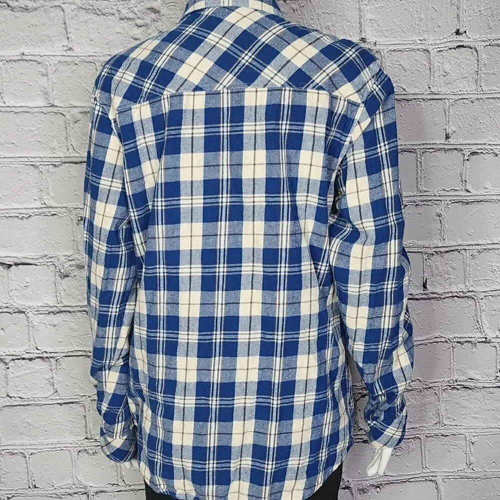 Netflix Stranger Things Plaid Boyfriend Shirt, Women's Medium - Picture 5 of 14